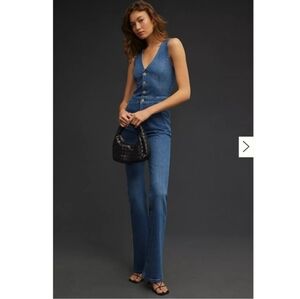 NWOT Pilcro Women's Blue Denim Overalls